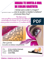 Invitacion Curso de Maquillaje