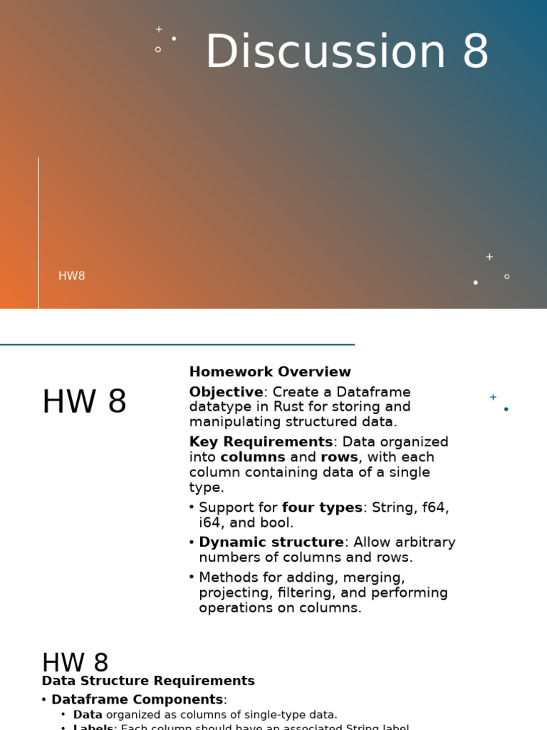 Rust Dataframe: Adding Columns & CSV | PDF | Boolean Data Type ...