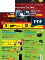 Western Digital IT Show 2012 flyer
