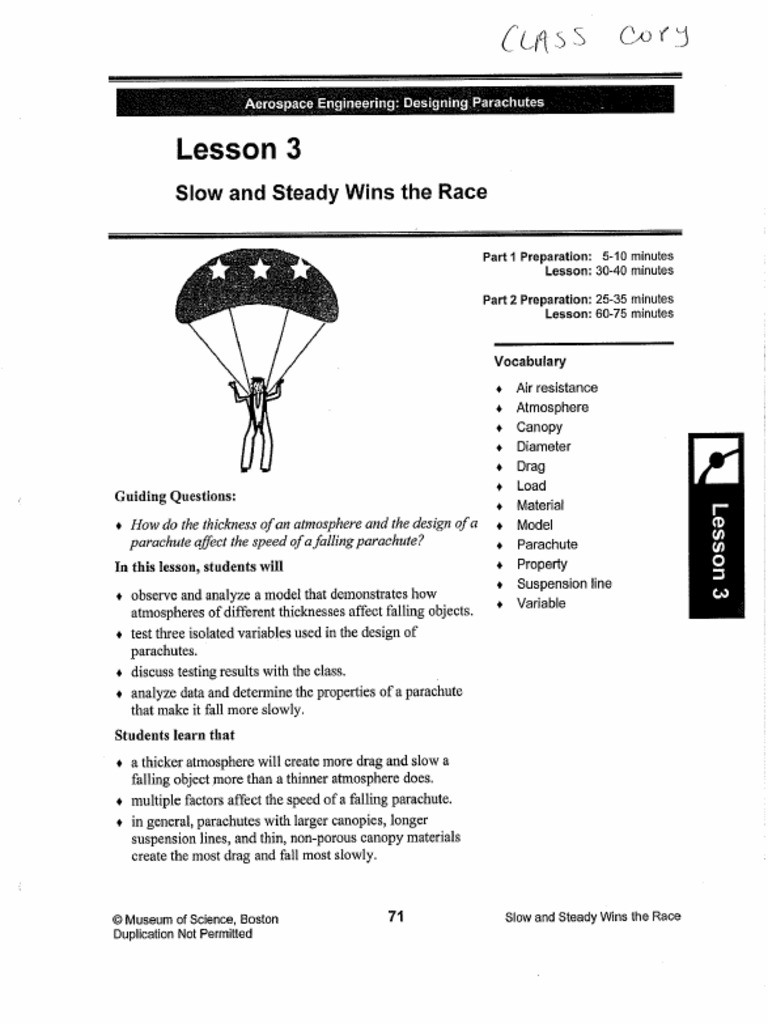 Slow and Steady Wins The Race Original Lesson | PDF