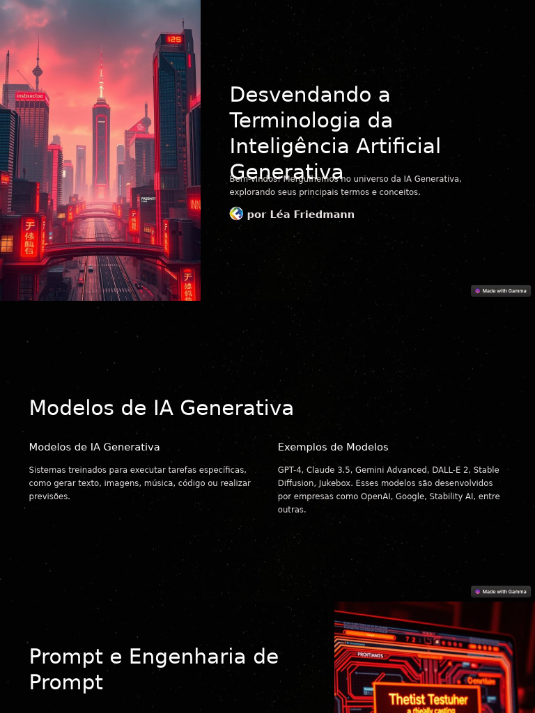 Termos Essenciais da IA Generativa | PDF | Inteligência artificial ...