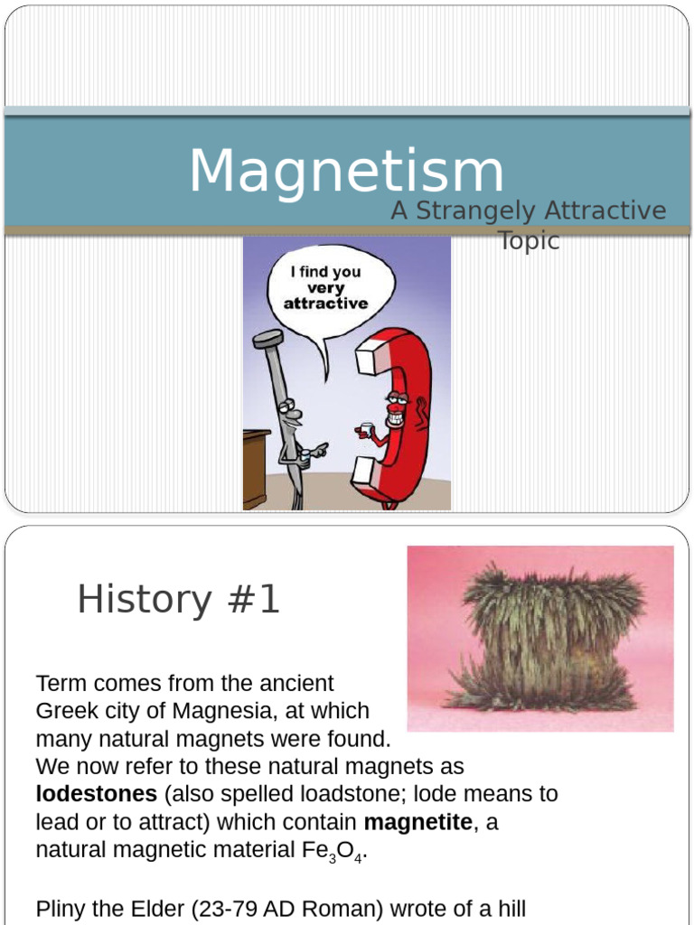 09 - Magnetism (1) | PDF | Magnetic Field | Magnet