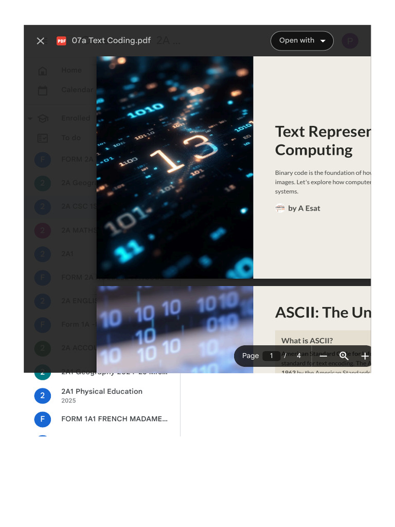 data representation | PDF
