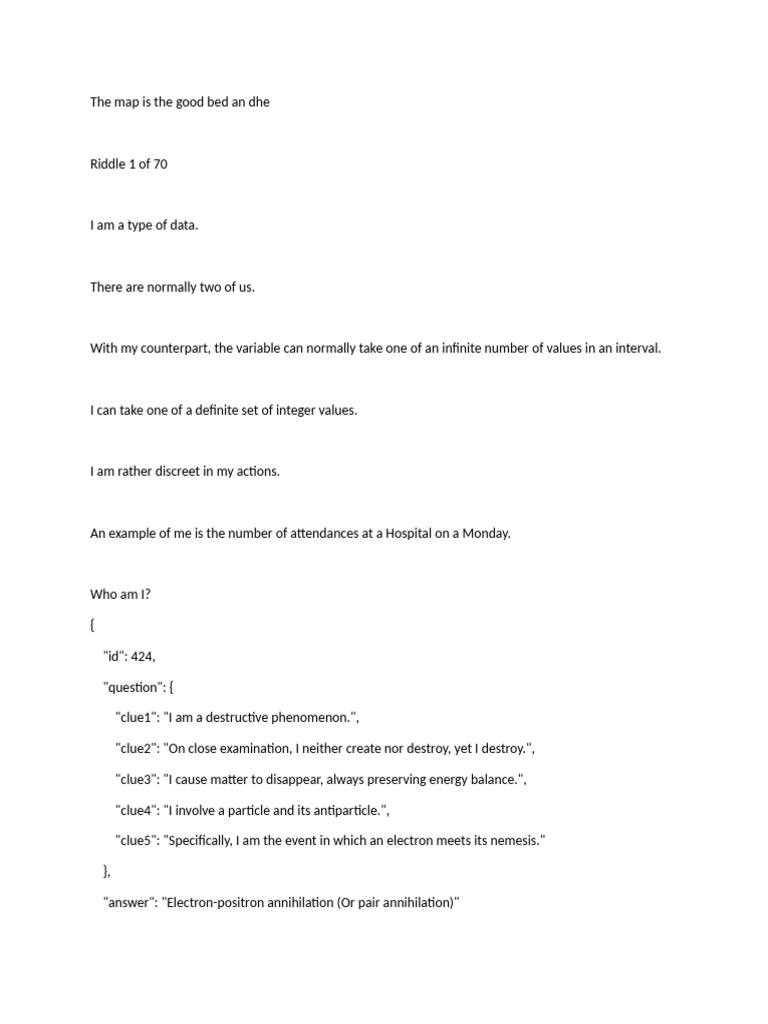 Physics Riddles and Answers Guide | PDF