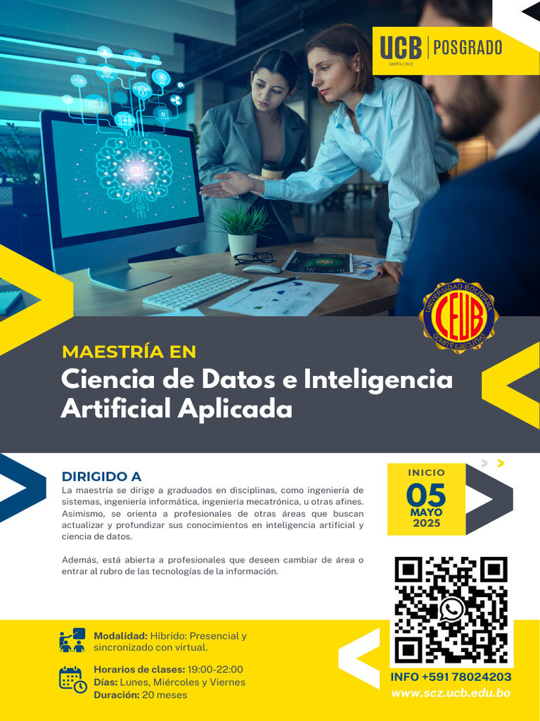 Maestría en Ciencia de Datos e Inteligencia Artificial Aplicada | PDF ...