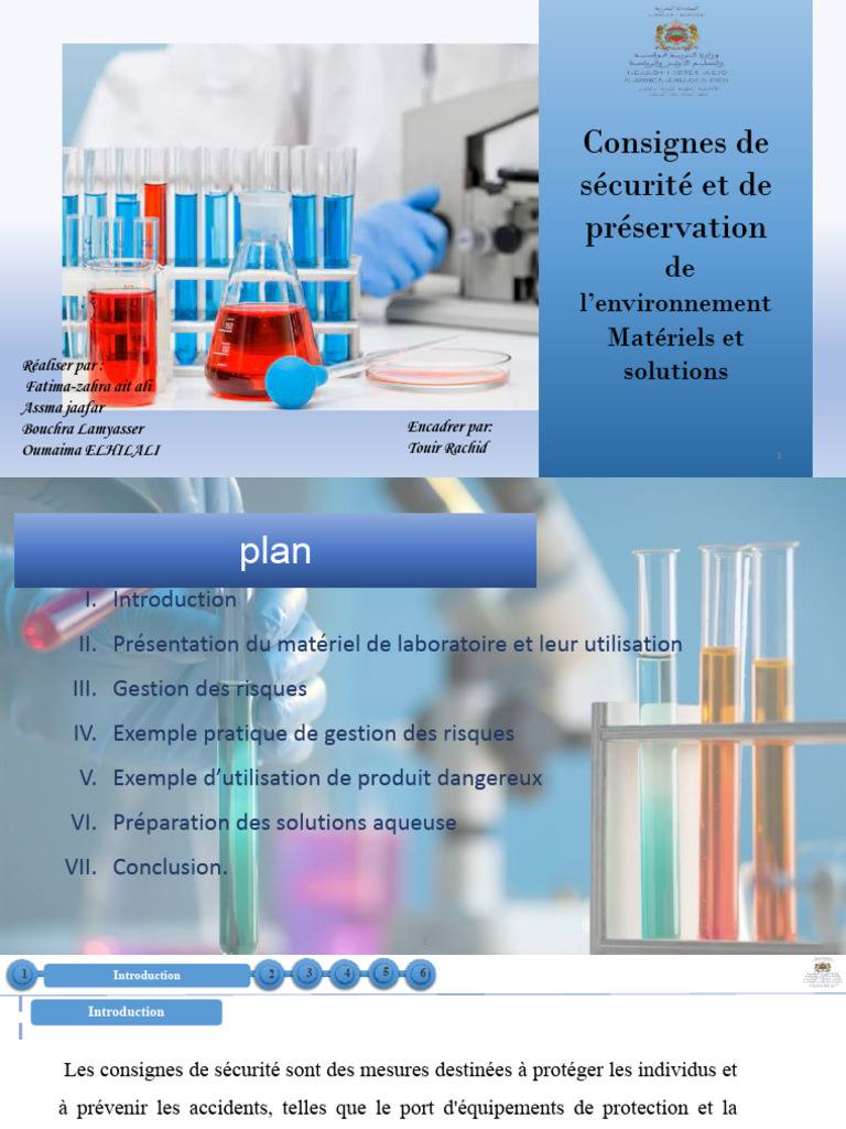 Sécurité et gestion des risques en labo | PDF | Solvant | Corrosion