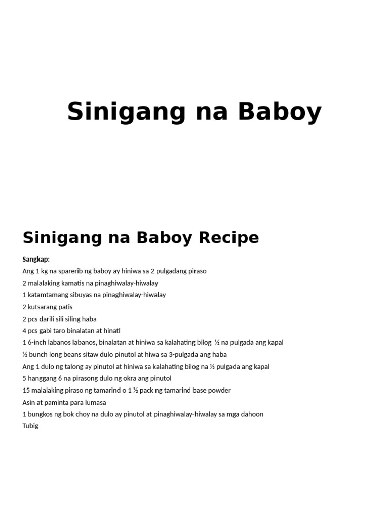 Cooking | PDF