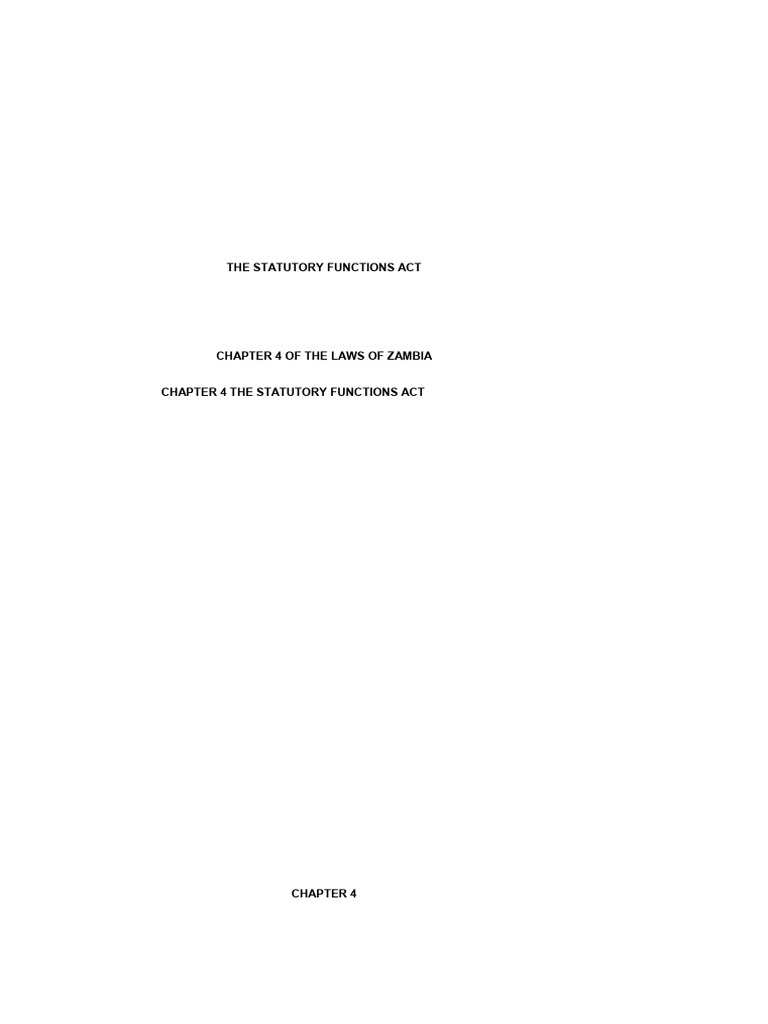 Statutory Functions Act Overview | PDF | Copyright | Presidents Of The ...