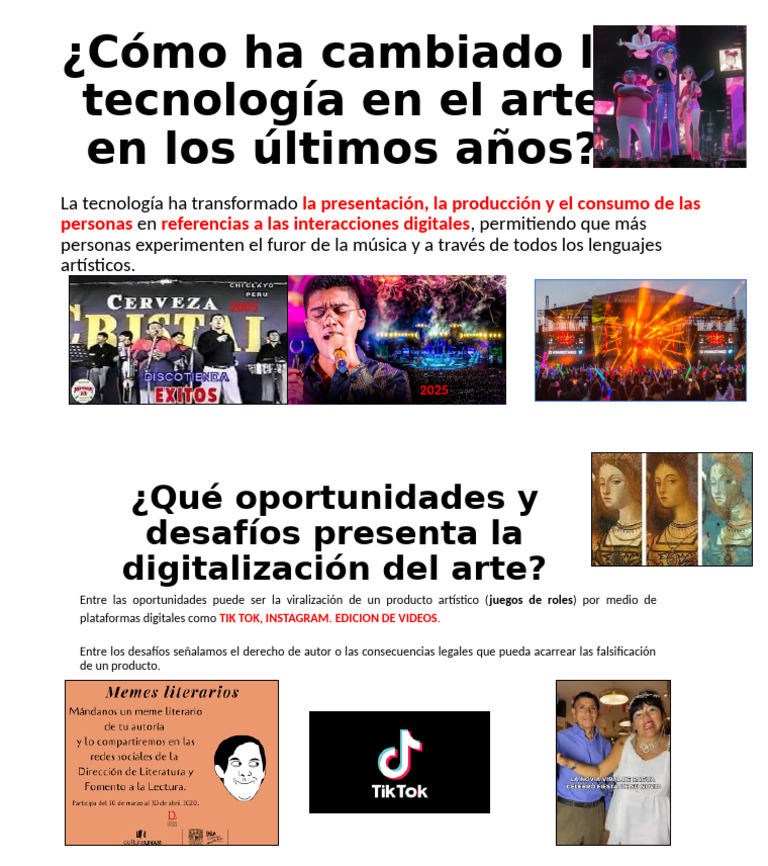Impacto de la Tecnología en el Arte | PDF