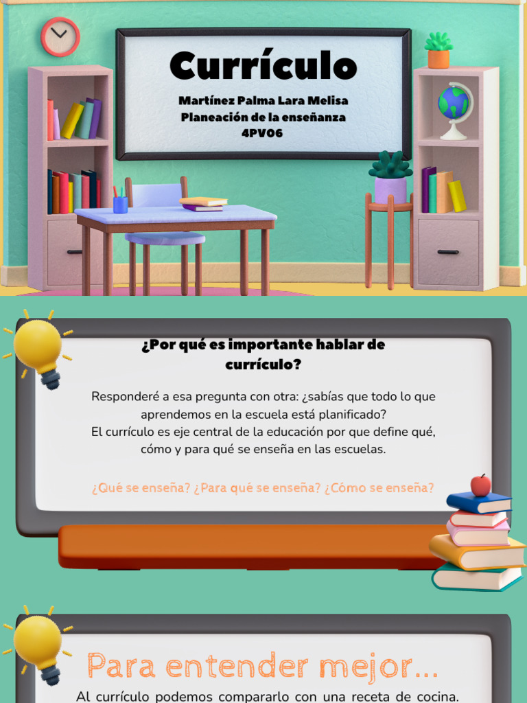 Importancia del Currículo Educativo | PDF | Plan de estudios | Evaluación