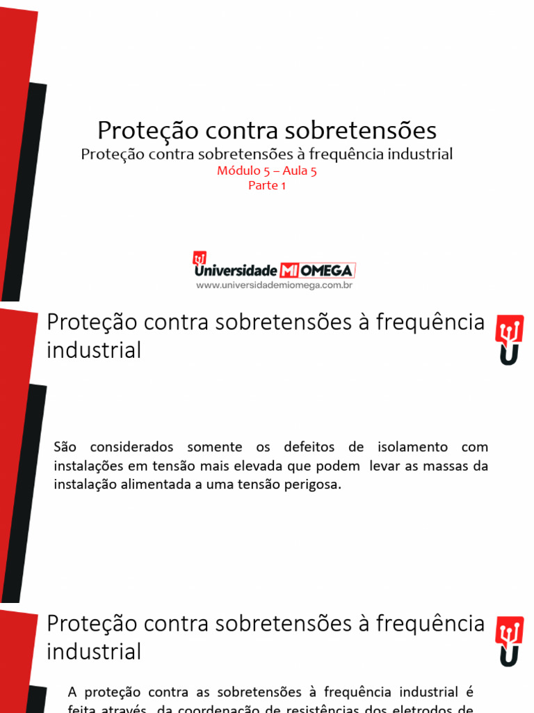 Proteção contra Sobretensões Industriais | PDF