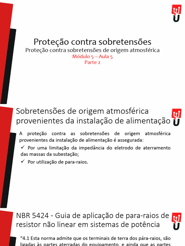 Proteção contra Sobretensões Atmosféricas | PDF