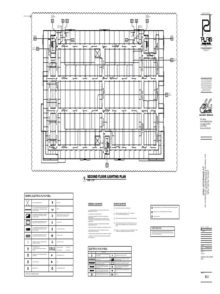 Second Floor Lighting Plan Details | PDF | Switch | Fluorescent Lamp