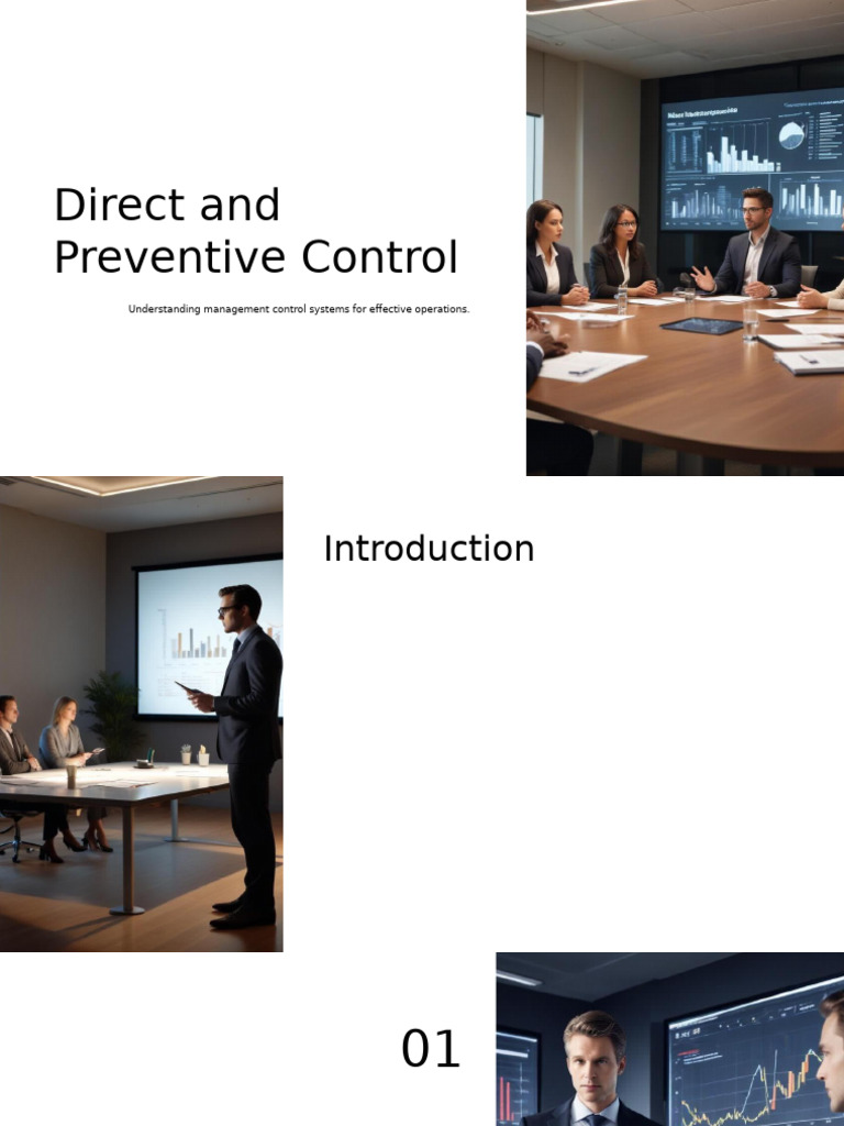 Direct and Preventive Control | PDF | Risk | Business