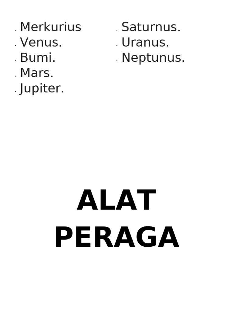 Merkurius | PDF