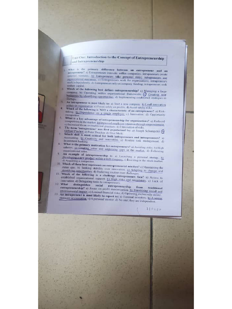 Ges 211 Workbook Answers 1 | PDF
