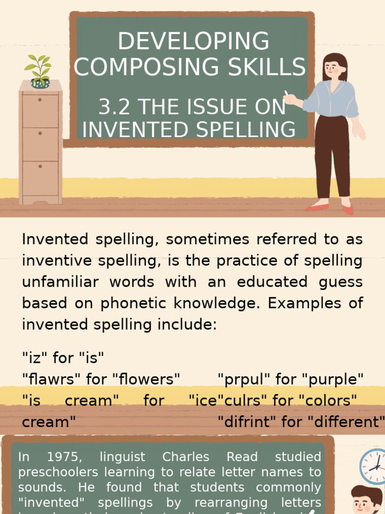 Understanding Invented Spelling | PDF | Spelling | Learning
