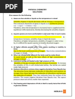Class 12 Chemistry Chapter 2 Solutions | PDF | Mole (Unit) | Solubility