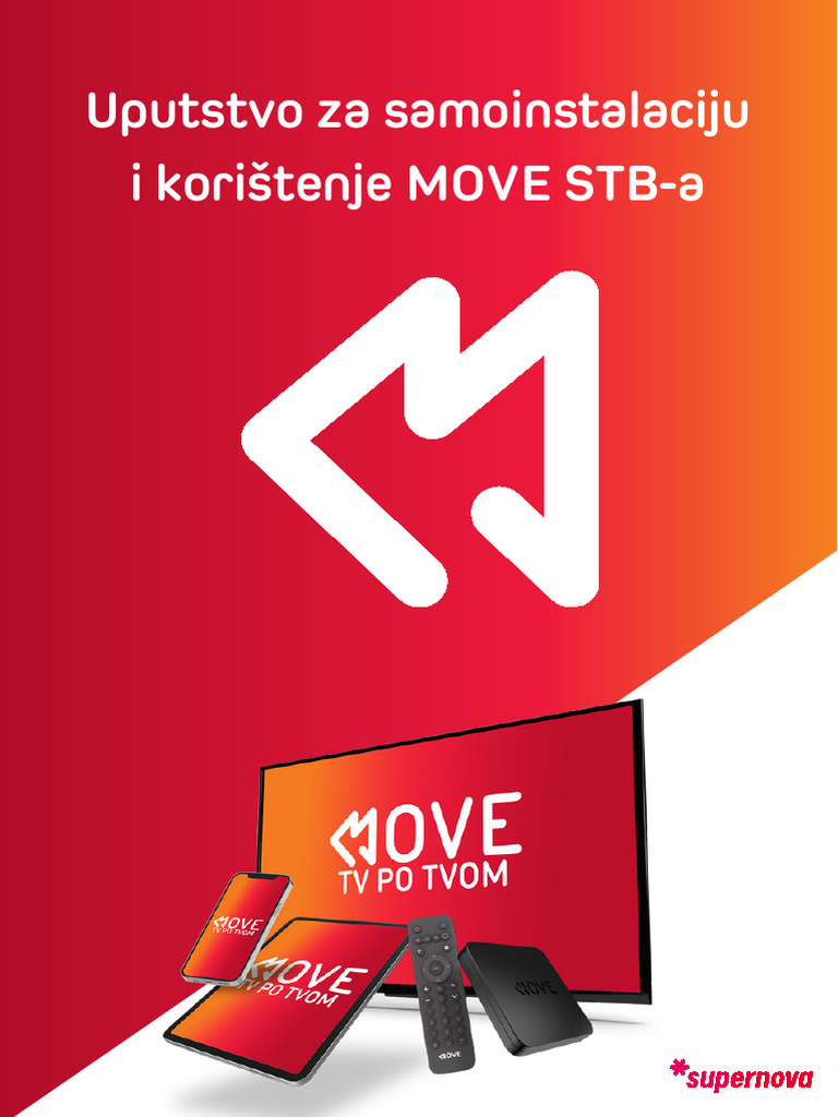 Uputstvo Za Samoinstalaciju I Koristenje MOVE STB A Jun 2024 | PDF
