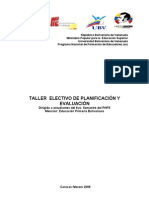 Taller Planificacion y Evaluacion