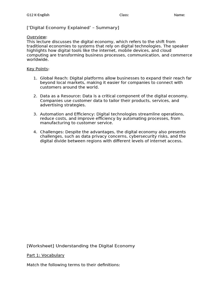 Understanding the Digital Economy | PDF | Computer Security | Security