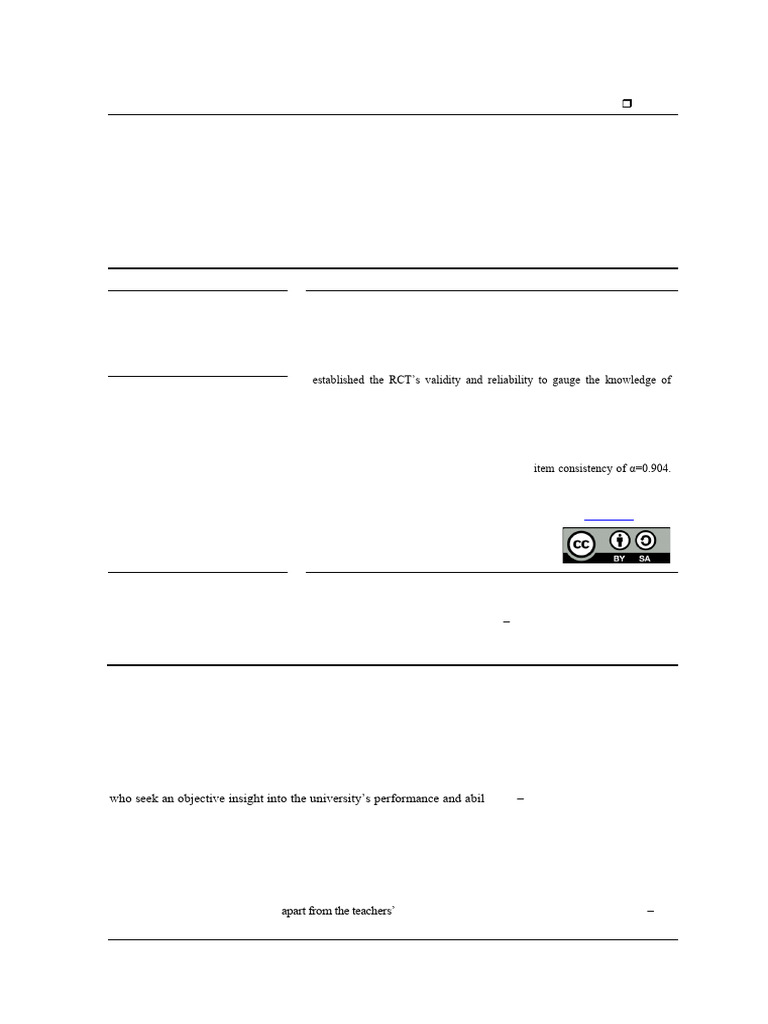 Design and Validation of Research Capability Test For Educators | PDF ...