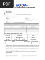 Modified Pag-IBIG II Enrollment Form | PDF
