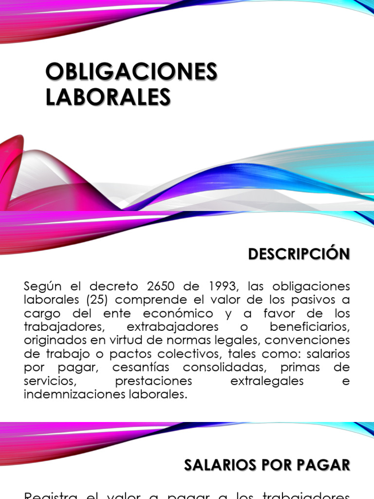 Obligaciones Laborales y Nómina 2023 | PDF | Salario | Derecho laboral