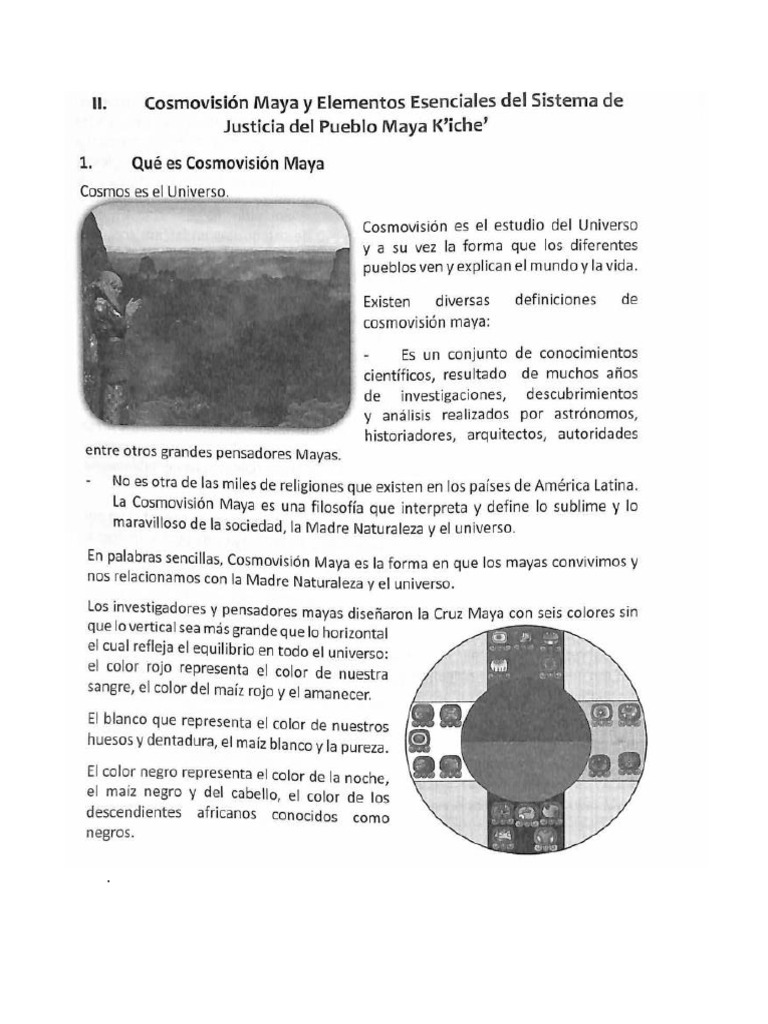 Cosmovision Maya | PDF