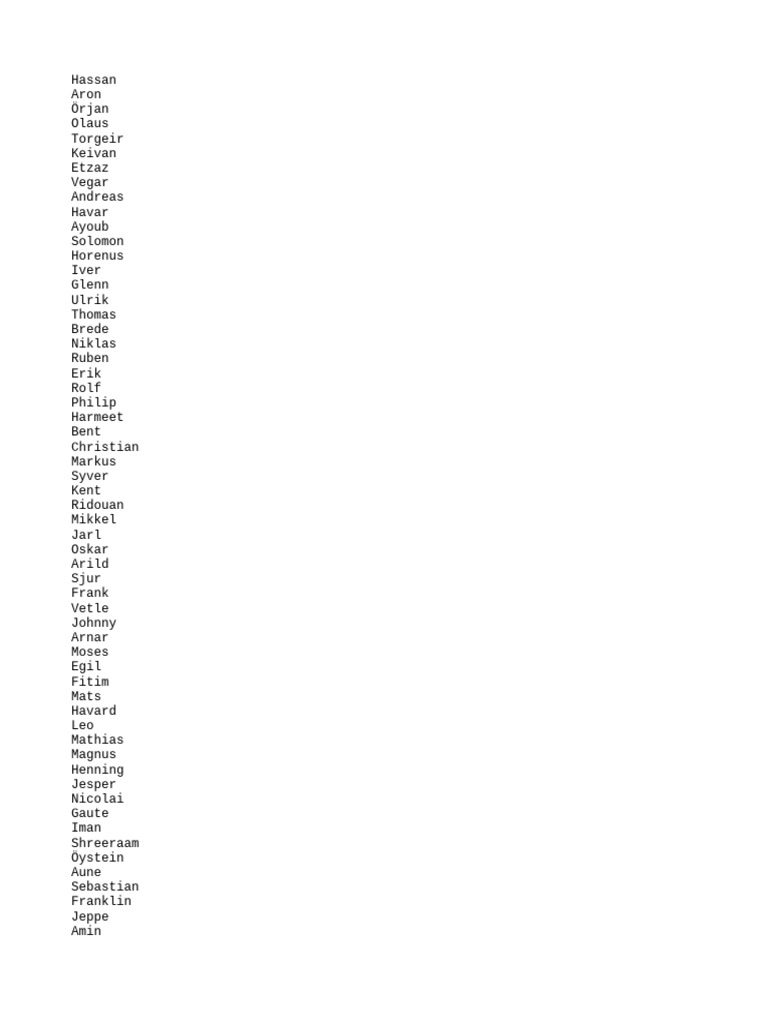 List of Names and Their Origins | PDF