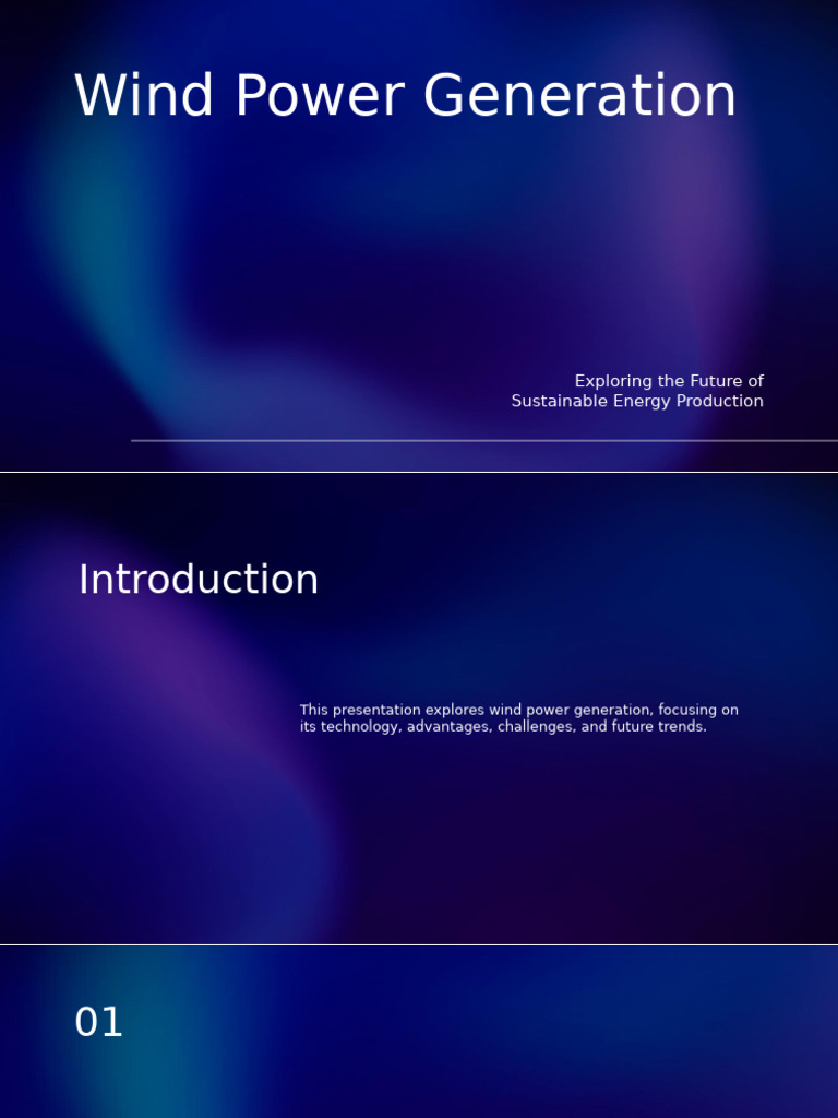 Wind Power Generation (2) | PDF | Wind Power | Wind Turbine