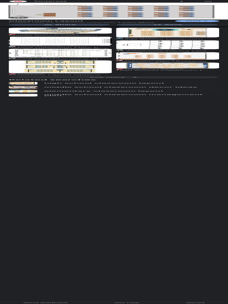 Middle School Classroom Layout - Google Search | PDF