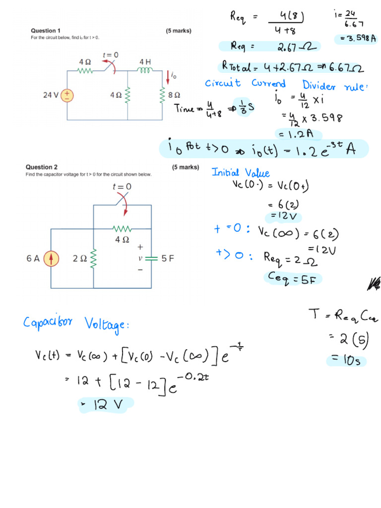 Assignment 3 | PDF | Electrical Engineering | Electricity