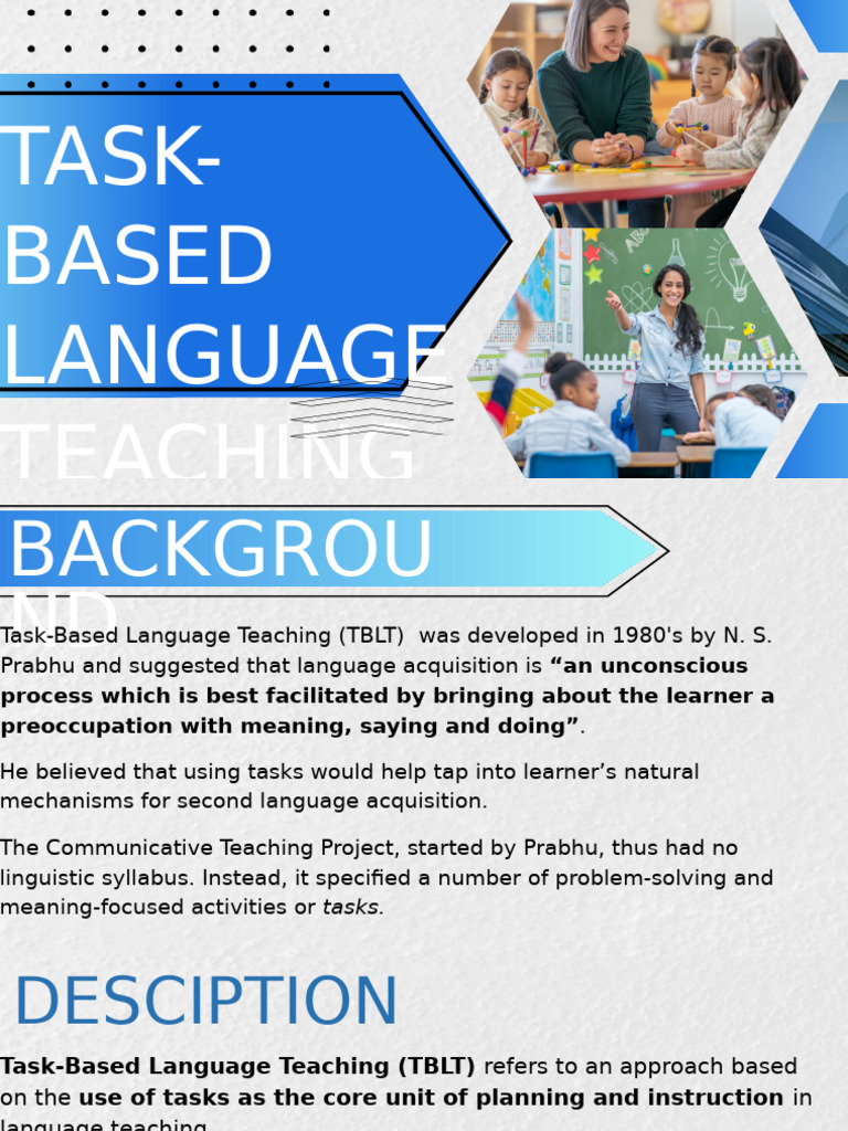 Task-Based Language Teaching - 20241114 - 130258 - 0000 | PDF | Applied ...