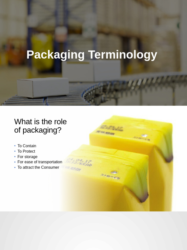Essential Packaging Terminology Guide | PDF | Recycling | Plastic