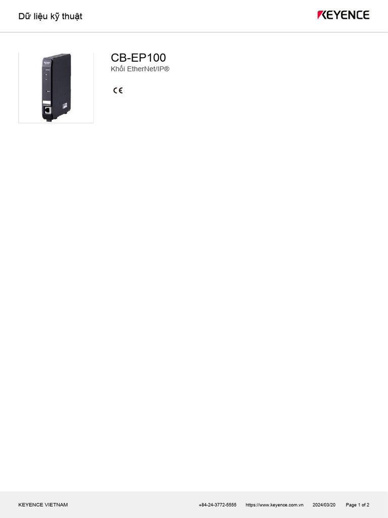 CB-EP100 Datasheet | PDF
