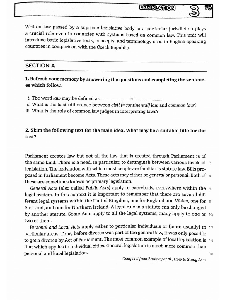 Chroma - Unit 3 - Introduction to Legal English 2020 | PDF