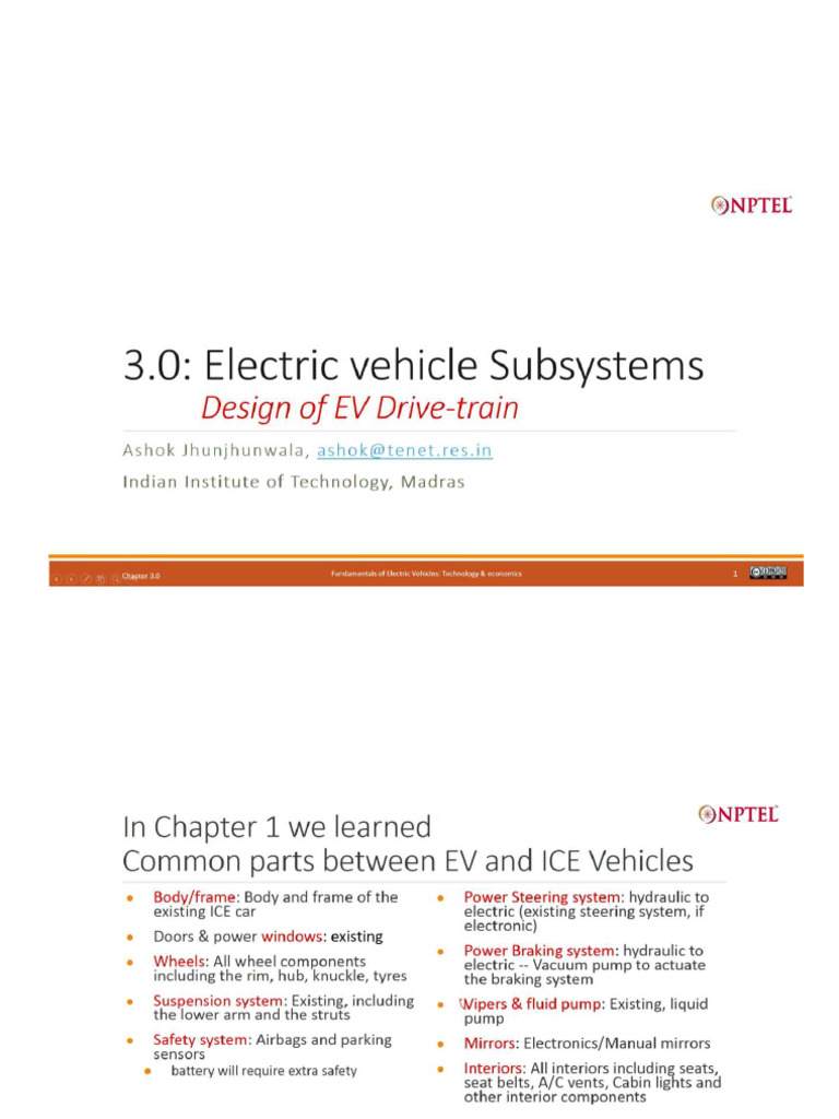 Vehicle Subsystem | PDF