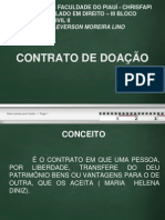 Contrato de Doação