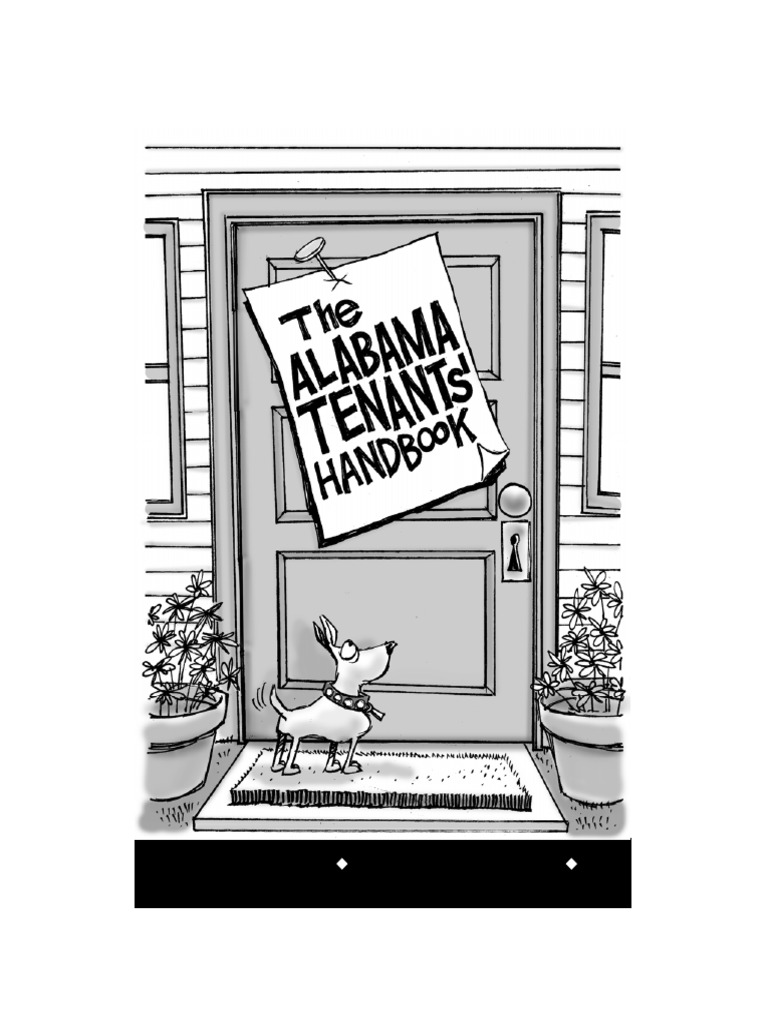 Alabama Tenants Handbook 122006 | PDF | Landlord–Tenant Law | Lease