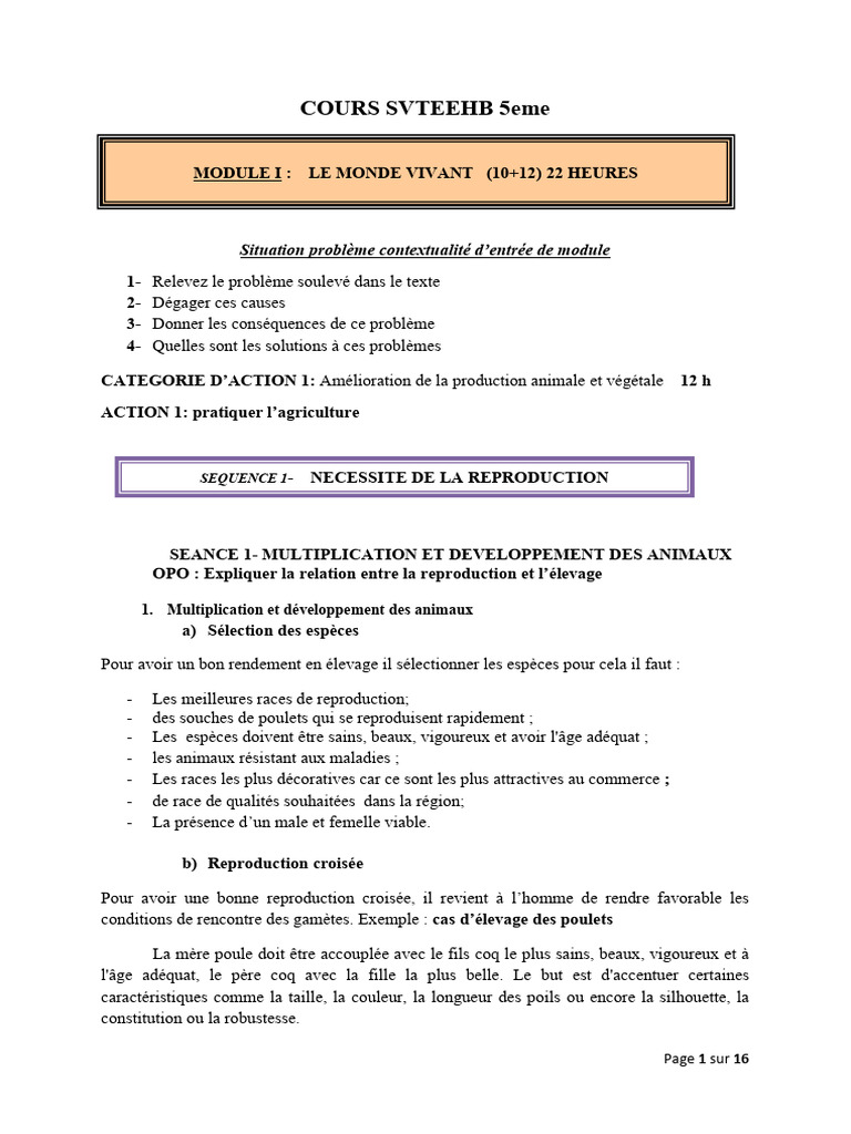 Amélioration de la production agricole | PDF | SIDA