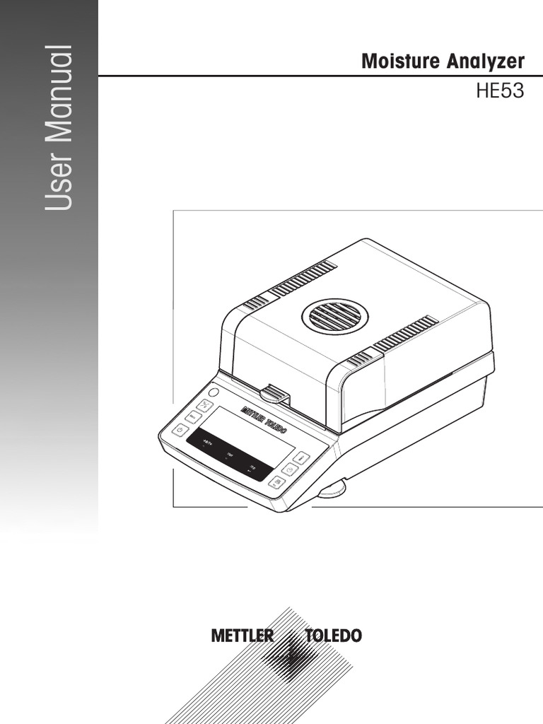 HE53 Moisture Analyzer User Manual | PDF | Electromagnetic Interference ...