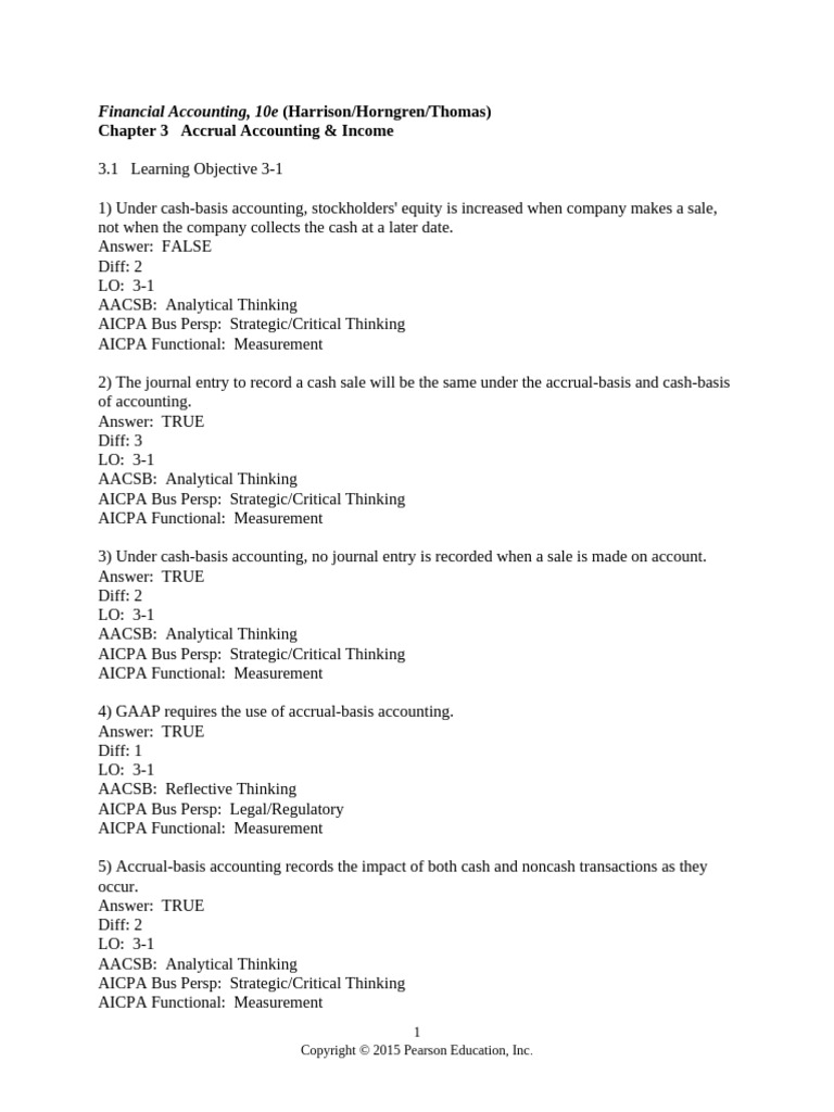 Chapter 3 | PDF | Debits And Credits | Deferral