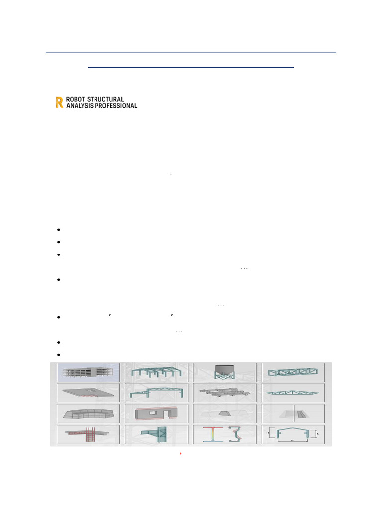 Guide sur Robot Structural Analysis 2025 | PDF