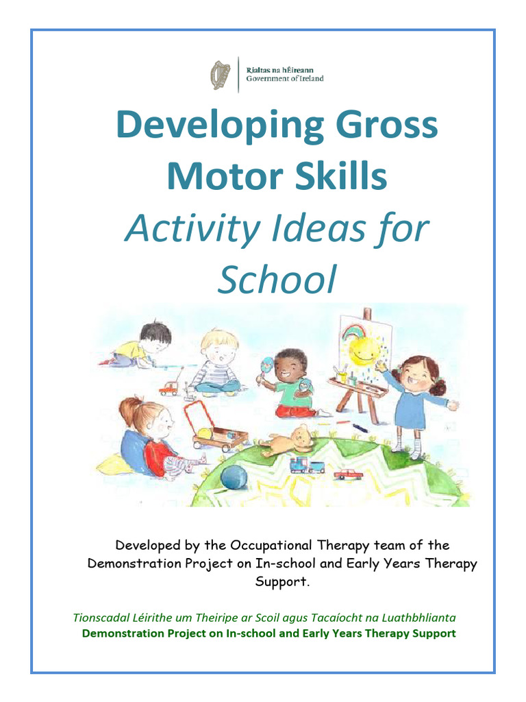 Developing Gross Motor Skills | PDF | Foot