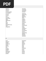Common Words in English Random | PDF