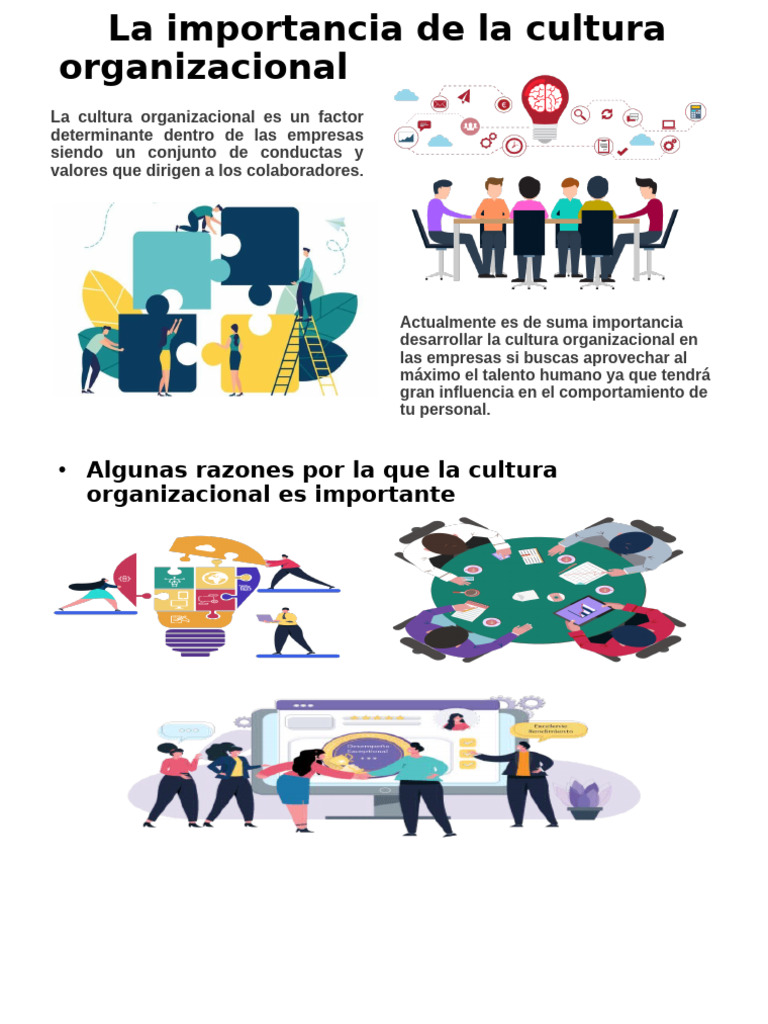 La Importancia de La Cultura Organizacional | PDF