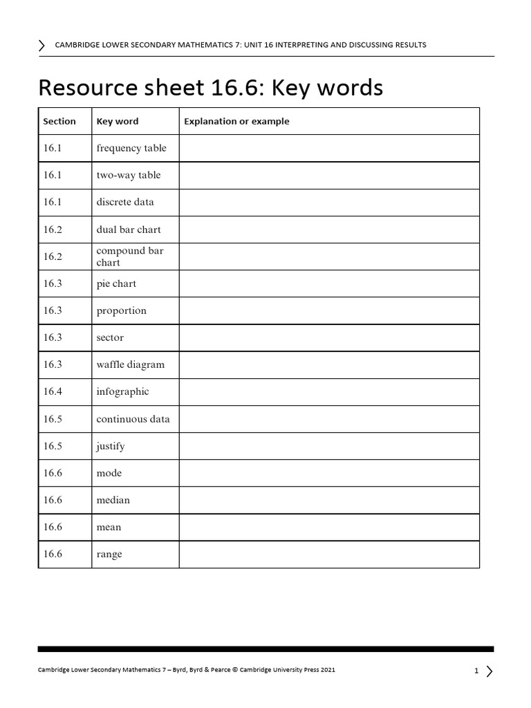 Interpreting Results in Stage 7 Maths | PDF