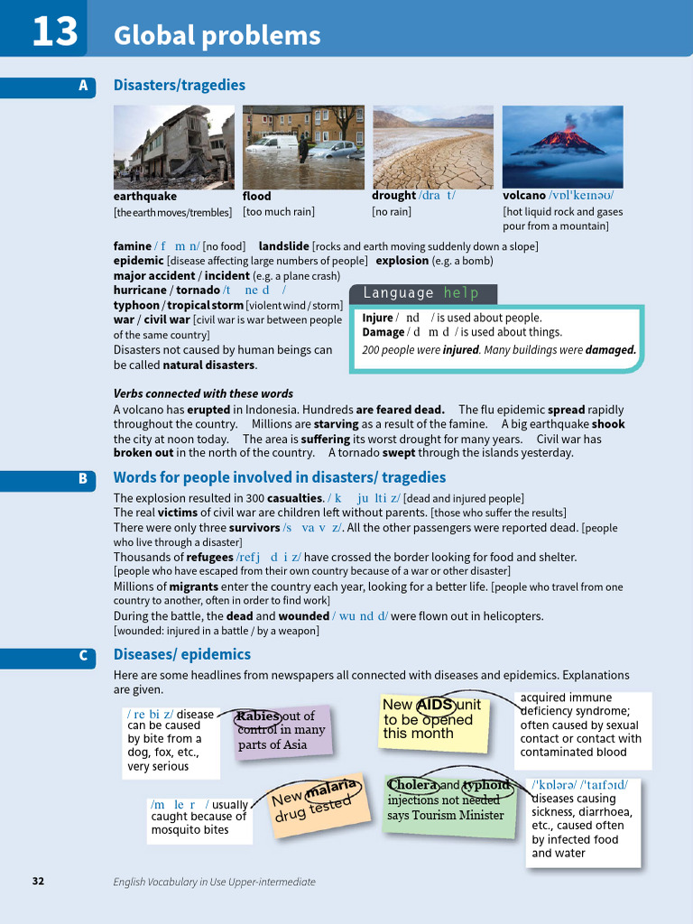 Unit 5 Vocabulary Global Problems - 241126 - 110512 | PDF | Natural ...