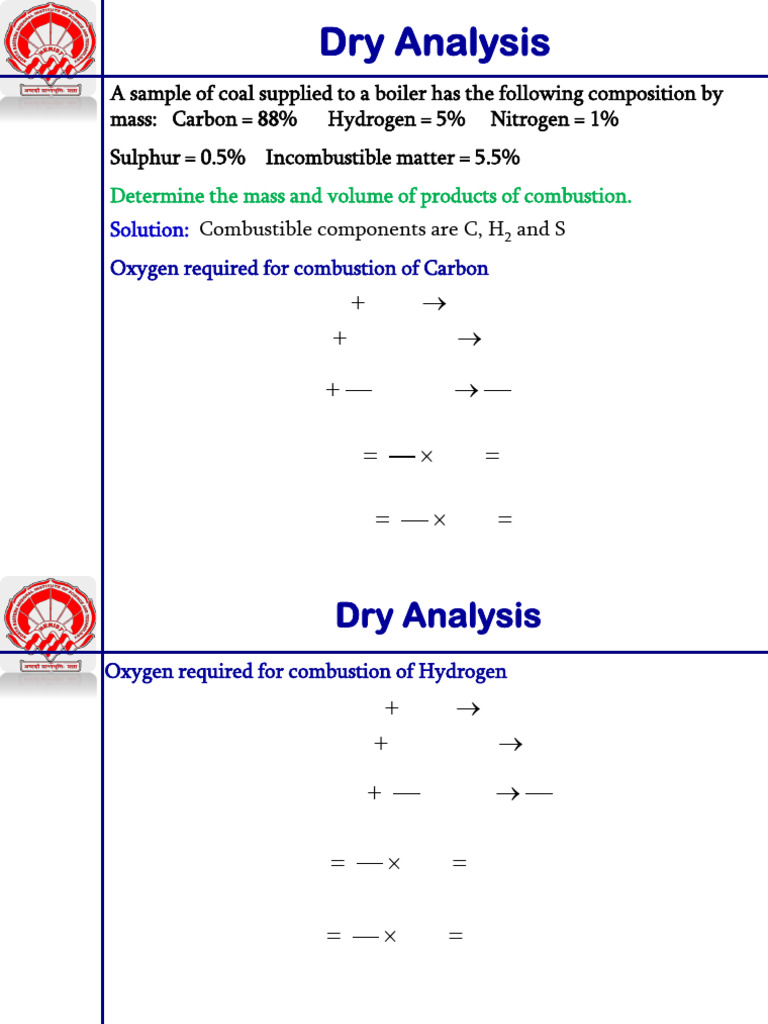Combustion Analysis of Coal Sample | PDF | Combustion | Atmosphere Of Earth